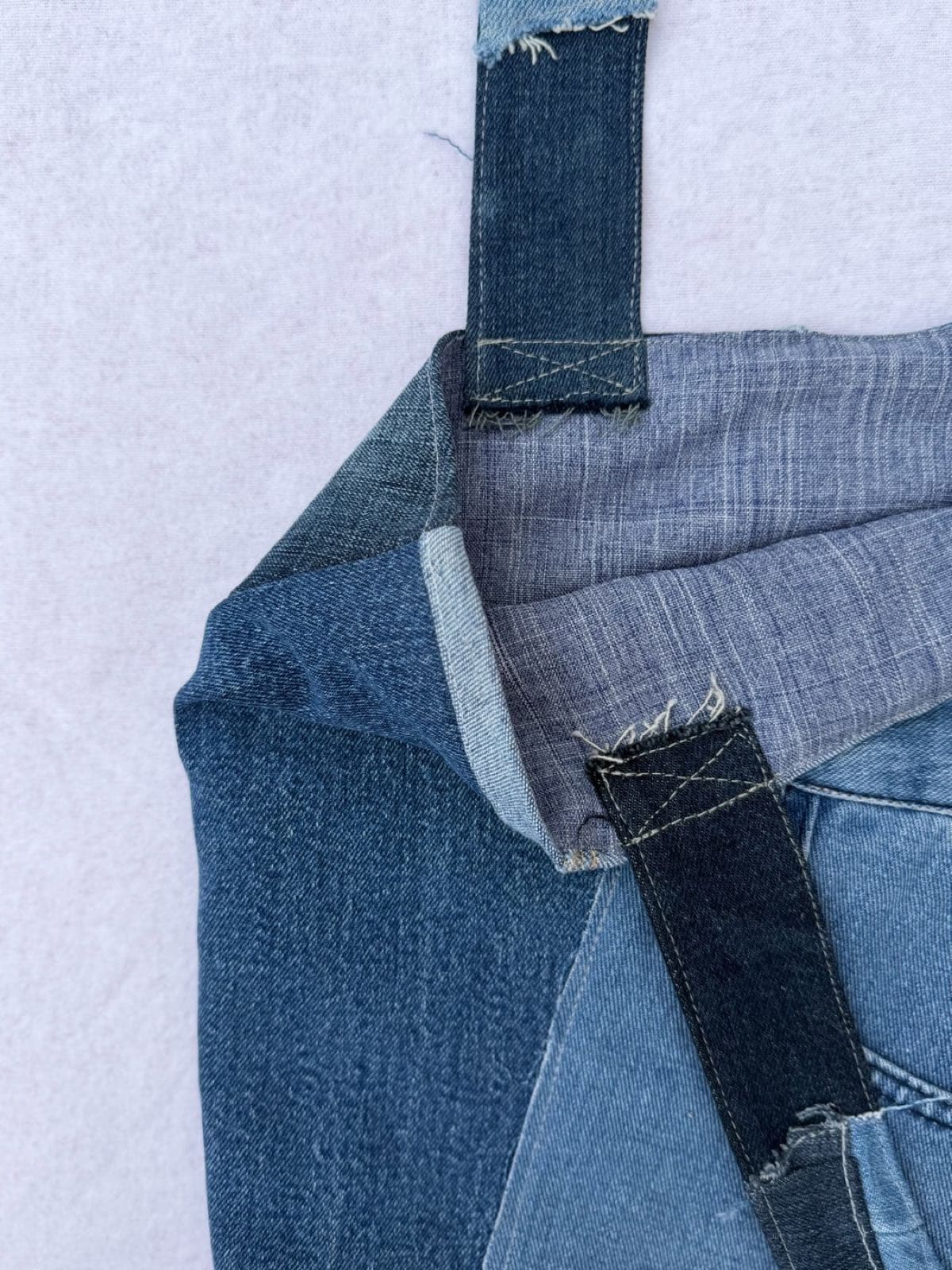 Sac en jean recyclé TB-015/030, intérieur et doublure